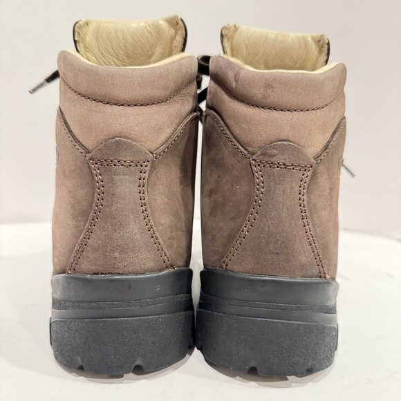 Raichle of Switzerland Mammut Gore-Tex Brown Leather Trail Hiking Boots Sz 6 EUC - Picture 3 of 15